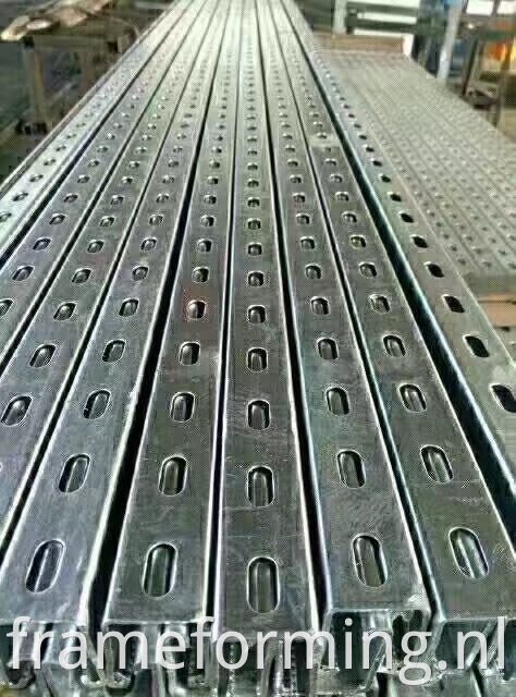  Slotted Strut Channel Roll Forming Machine